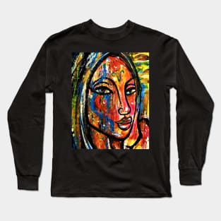 Amelia the painter Long Sleeve T-Shirt